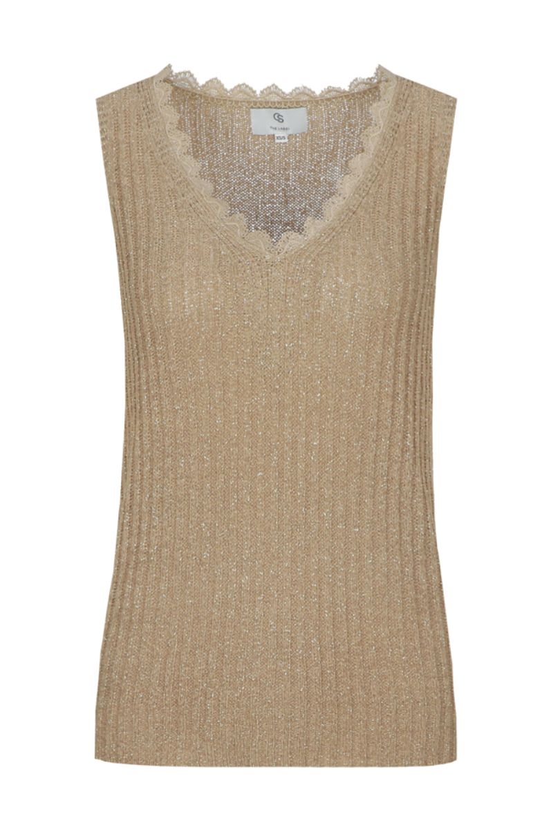 C&S Karita Knit Pullover Khaki | Feliz